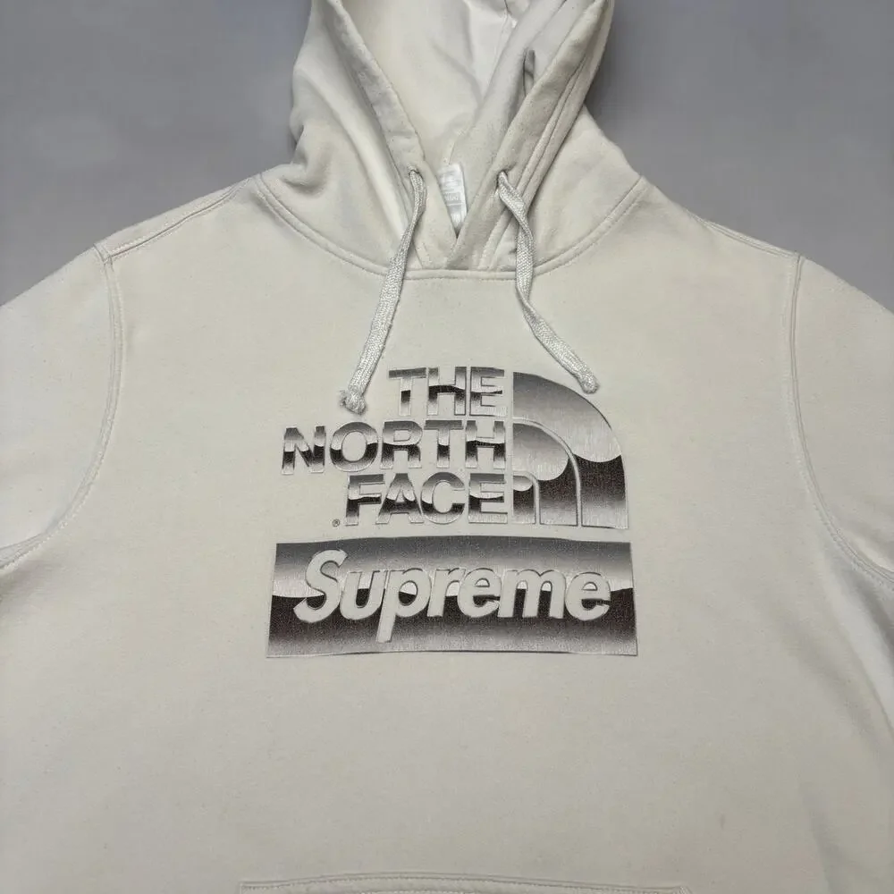 Supreme The North Face Metallic Logo Hoodie Men's Medium Streetwear Skater